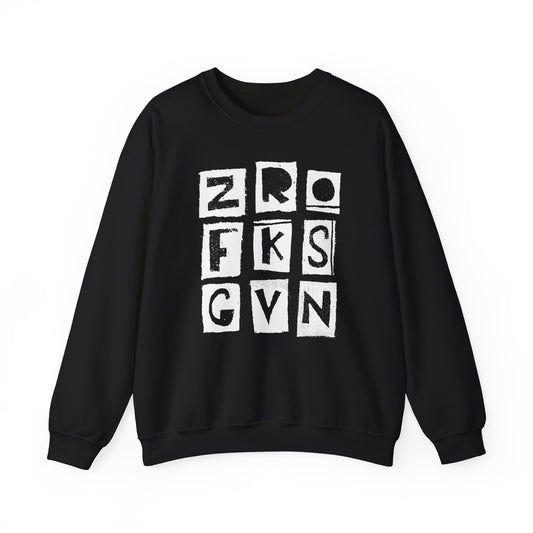 ZRO FKS GVN | Crewneck Sweatshirt