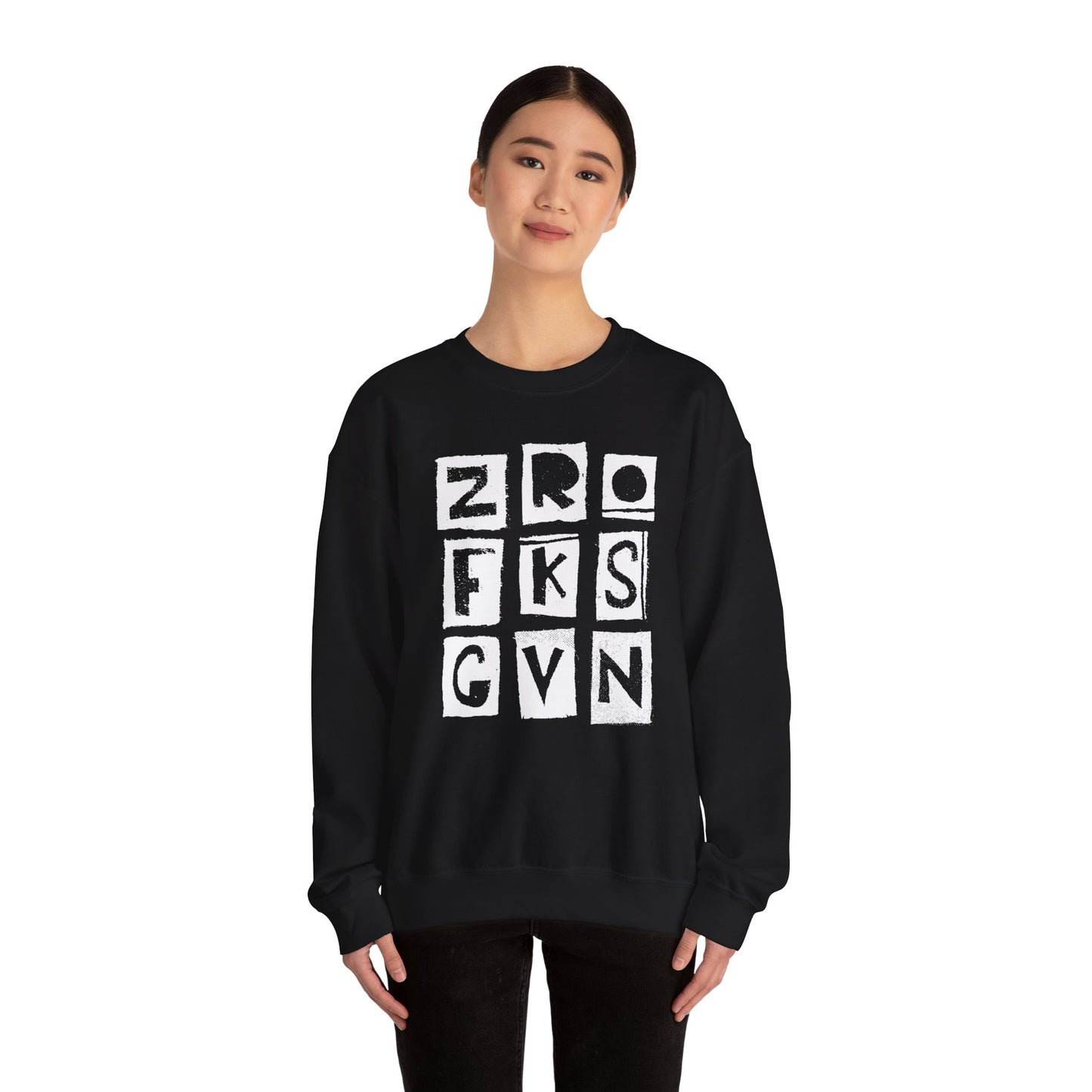 ZRO FKS GVN | Crewneck Sweatshirt