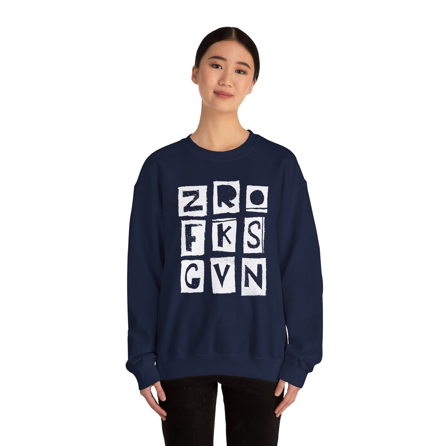 ZRO FKS GVN | Crewneck Sweatshirt