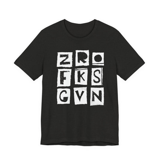 ZRO FKS GVN | Jersey Short Sleeve Tee