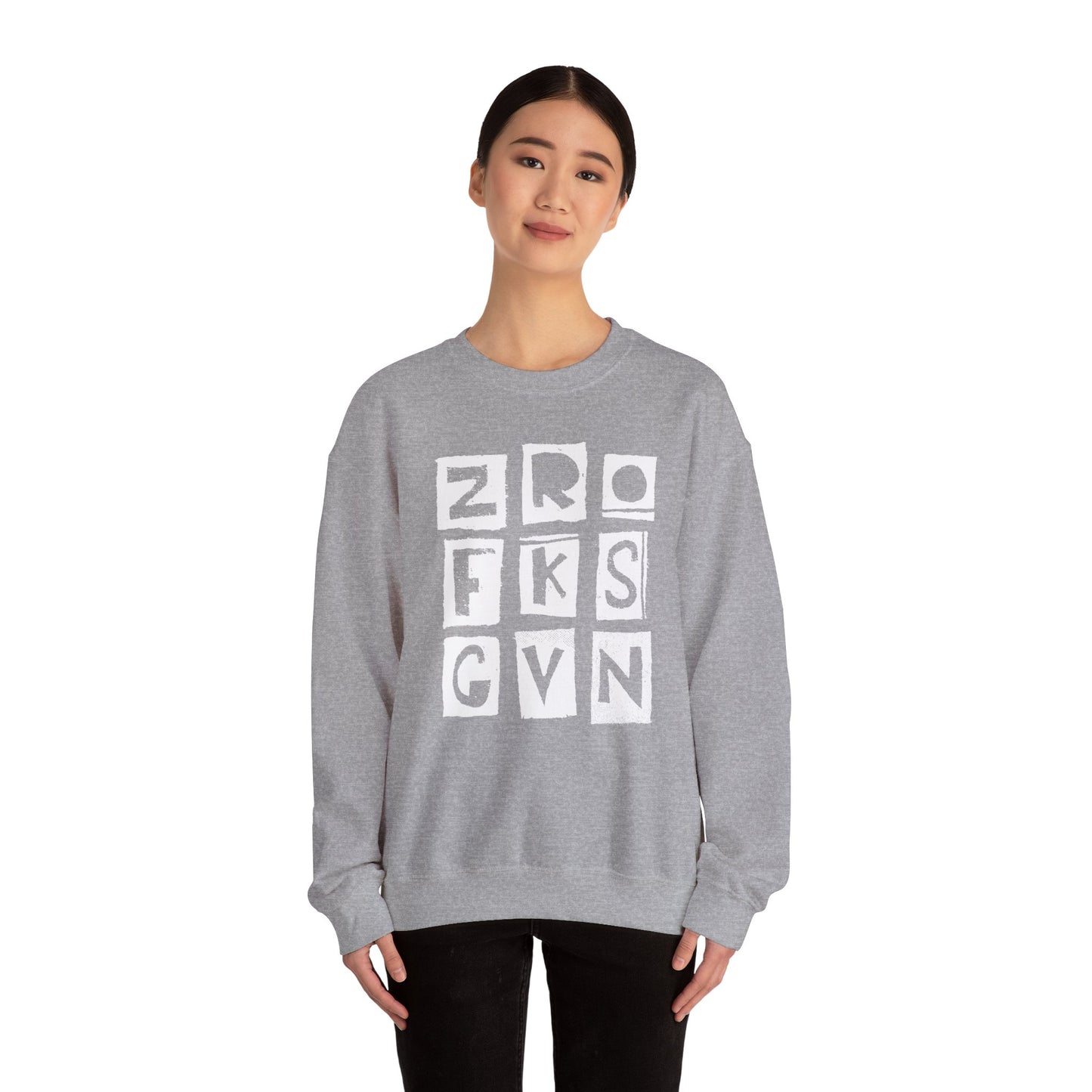 ZRO FKS GVN | Crewneck Sweatshirt